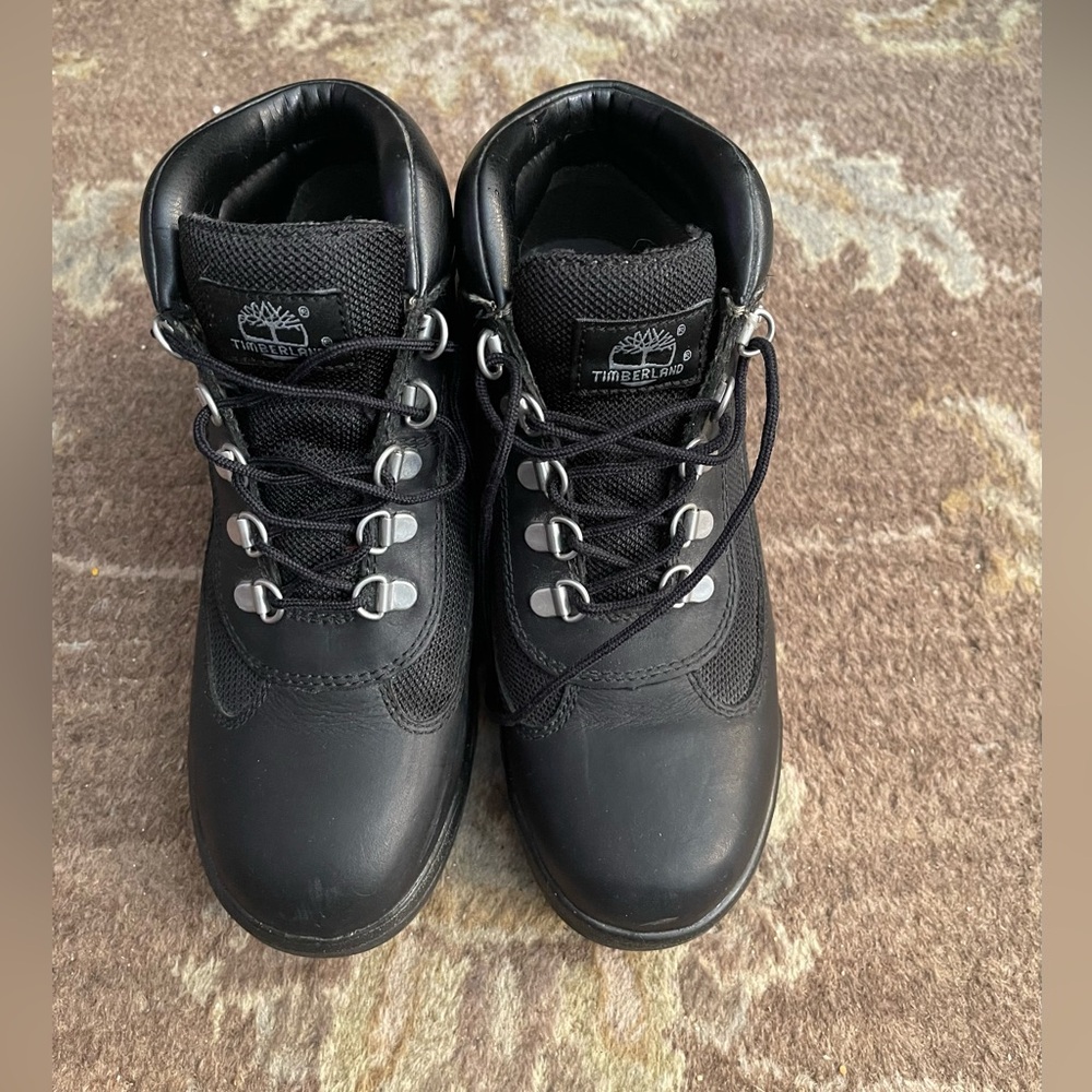 Timberland Black Kids Boots